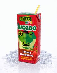 Hello Ovozoo pitíčko – jahoda 250 ml